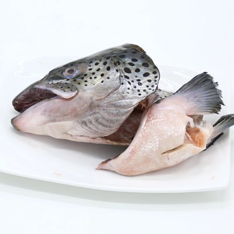 挪威进口大个三文鱼头400g到600g鲜美鱼头三文鱼新鲜海鲜发货