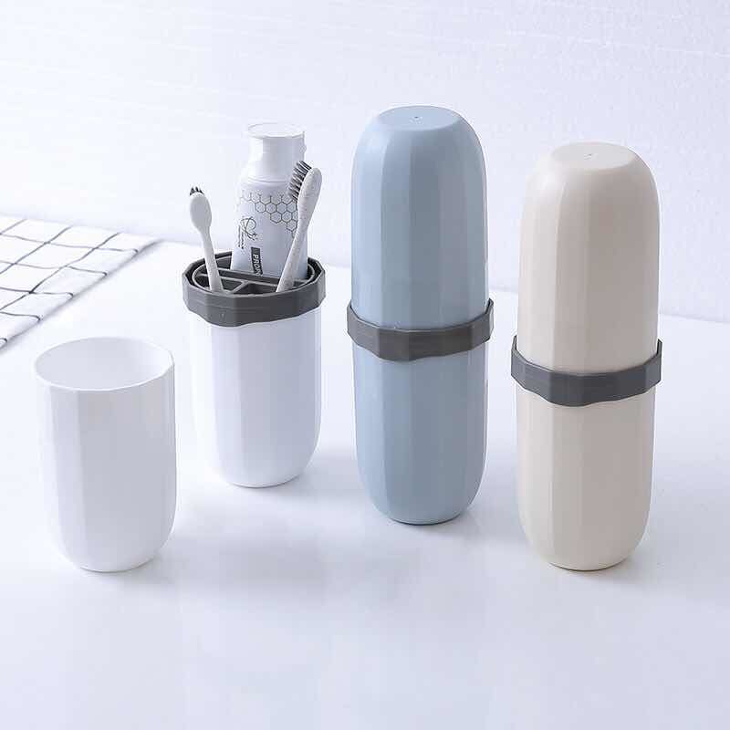 Portable creative washing cup simple mouthwash Cup travel set household toothbrush male and female lovers student tooth cup