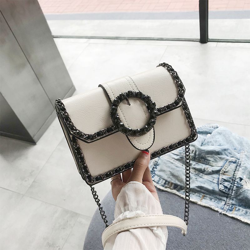 Avanzato per le donne 2023 Nuova catena monospalla Moda semplice versione coreana Versatile borsa a tracolla piccola_voghion.com