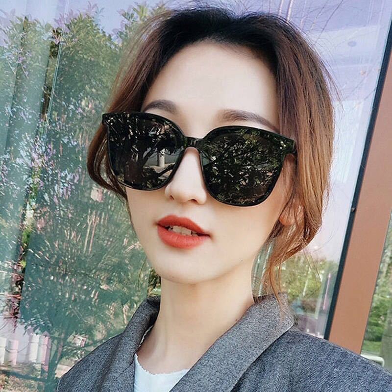 Sunglasses, female Korean Edition, tiktok, sunglasses, women, anti ultraviolet glasses, ladies' eyes, shaking, and round faces.