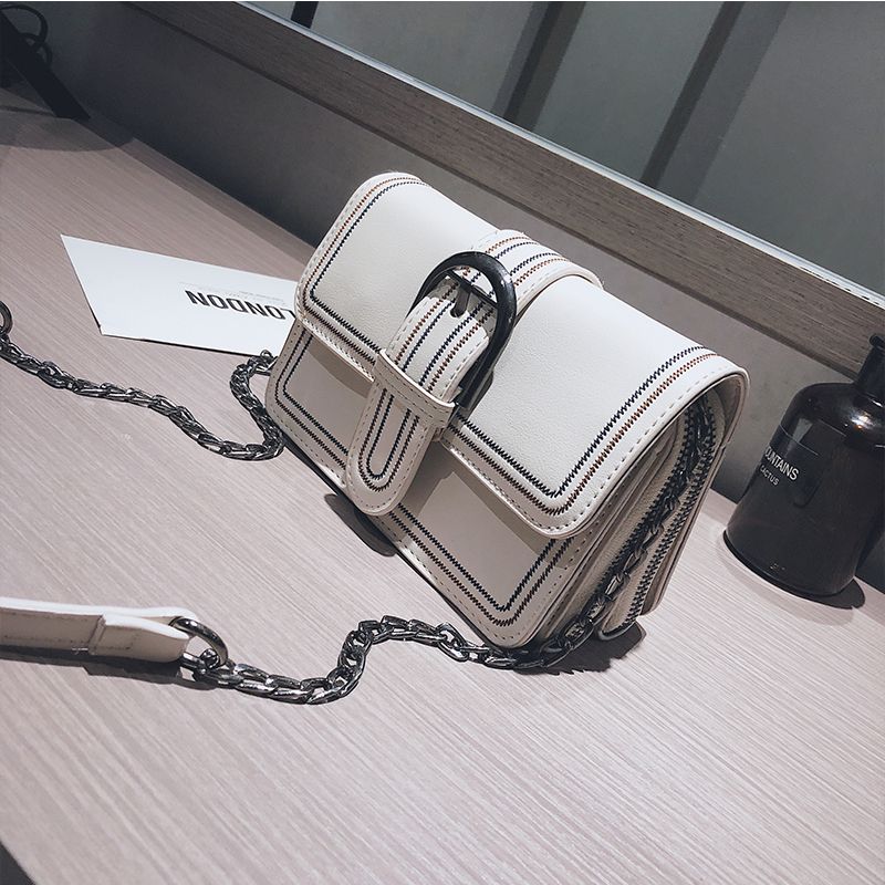 Women's 2023 New Fashion Chain One Shoulder Crossbody Korean Version Versatile and Simple Small Body Bag_voghion.com