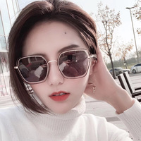 太阳镜女2019新款偏光防紫外线墨镜韩版时尚大框明星同款潮人眼镜