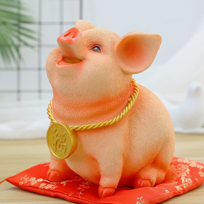 大号小猪存钱罐动物儿童储蓄罐收纳盒女生生日礼物便宜招财猪摆件