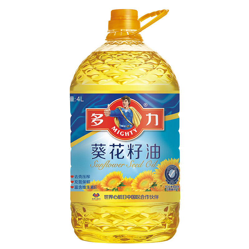 【新日期】多力葵花籽油5L+250ML葵花籽油4L非转基因玉米油芥花油
