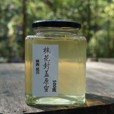 槐花蜂蜜500g蜂蜜正品农家蜂蜜自产结晶纯正天然蜂蜜 野生土蜂蜜