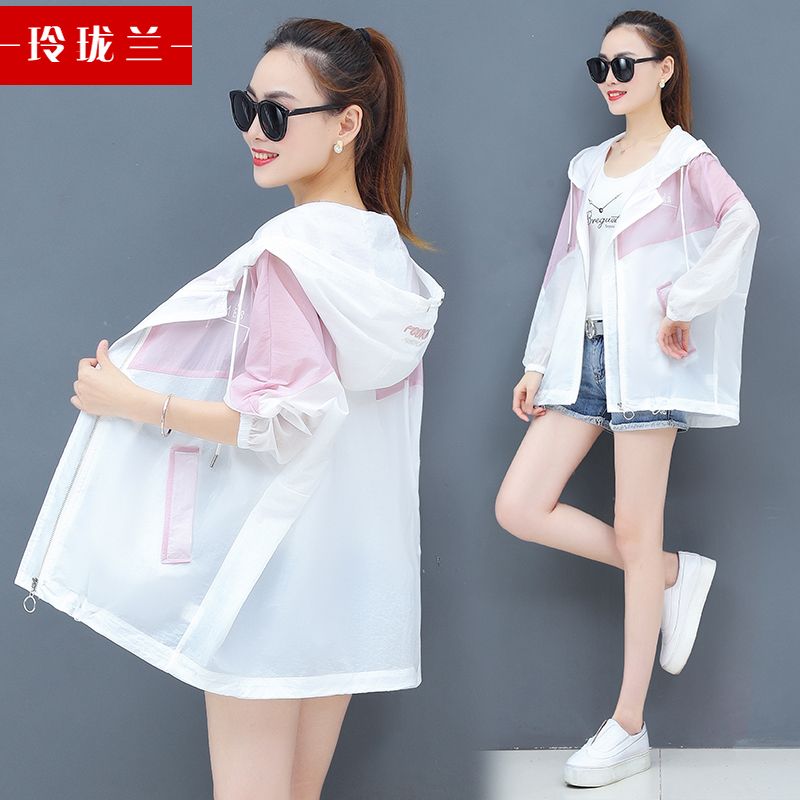 Sunscreen clothing women's short style 2023 summer new popular fairy sunscreen clothing Korean version loose casual thin coat tide