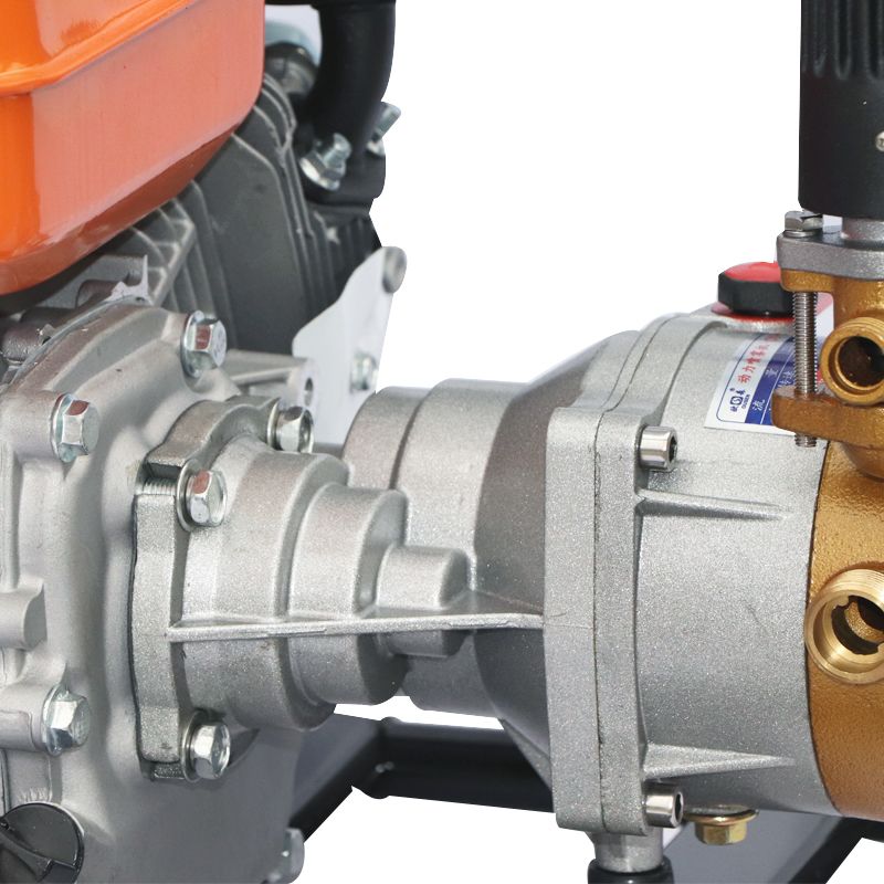 欧森直连式免黄油高压汽油打药机农用喷雾器陶瓷三缸柱塞泵清洗机