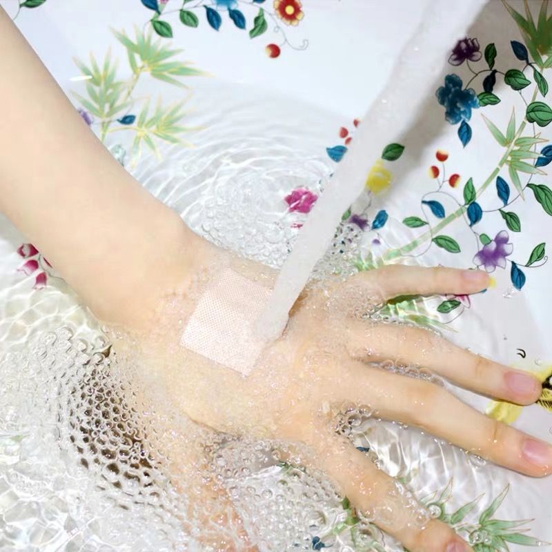 Medical sterile wound waterproof sticker breathable large tape band-aid navel sticker post-operative bath sterile applicator