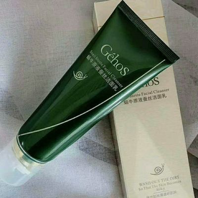 91067/正品姬存希洗面奶蜗牛原液蚕丝洁面乳祛痘深层清洁补水刷头100ml