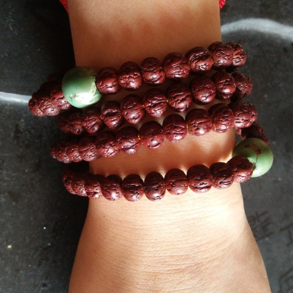 饰品菩提佛珠金刚桃核手串菩提子盘龙