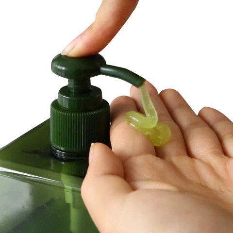 Lotion bottle cleaning special hand sanitizer shampoo shower gel bottle pressure nozzle press-type sub-package bottle transparent empty bottle