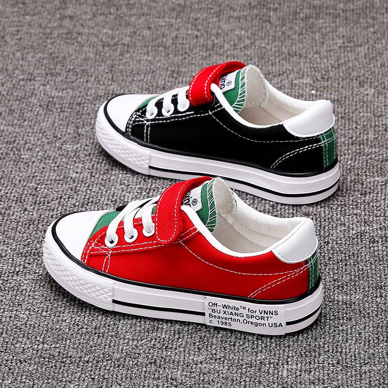Children's shoes boys' cloth shoes girls' shoes spring and autumn new canvas shoes female students' high top Korean version versatile summer