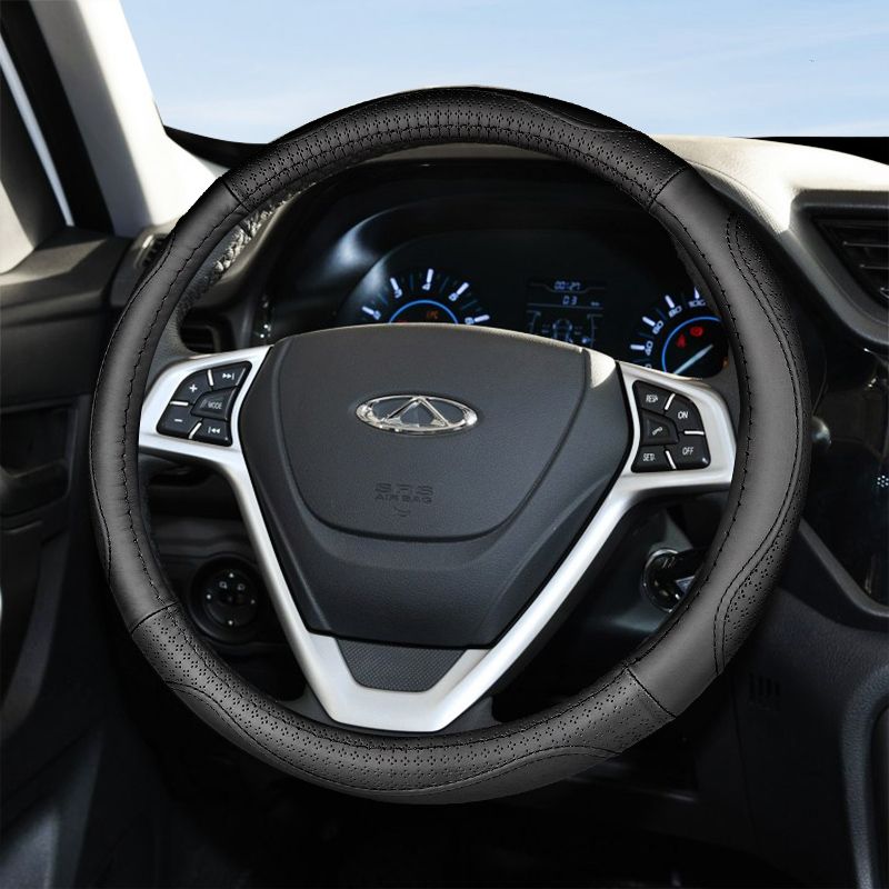 奇瑞瑞虎8瑞虎5艾瑞泽5 gx e5 瑞虎7 3x5x旗云3风云2真皮方向盘套