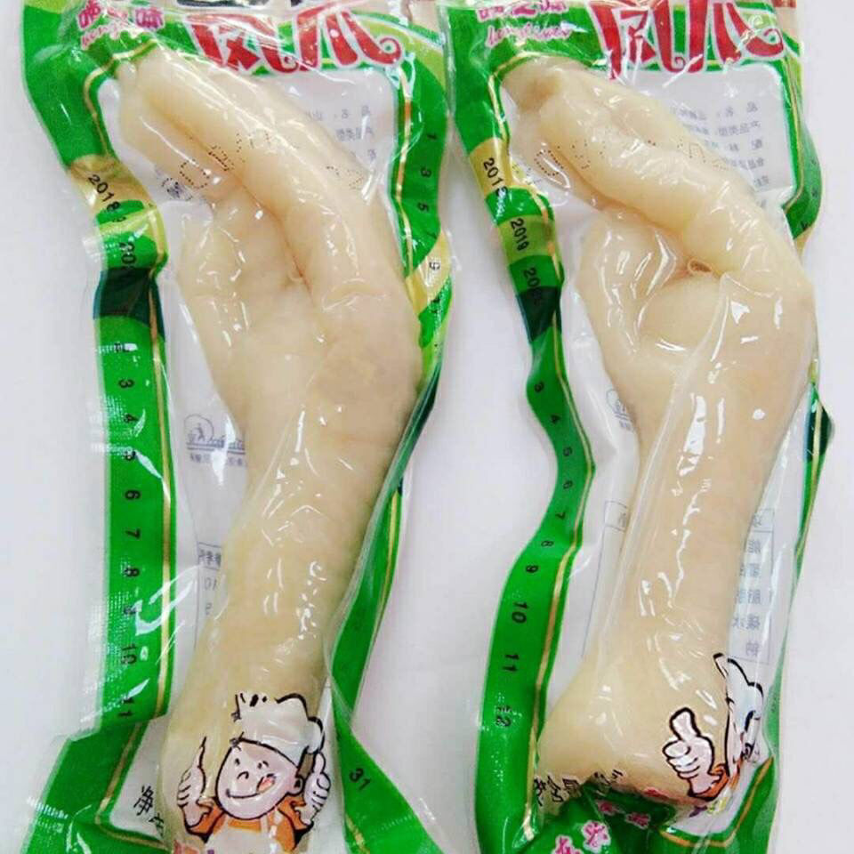 54221-(清真)42克泡椒凤爪山椒鸡爪独立包装零食鸡爪子批发红爪38克-详情图