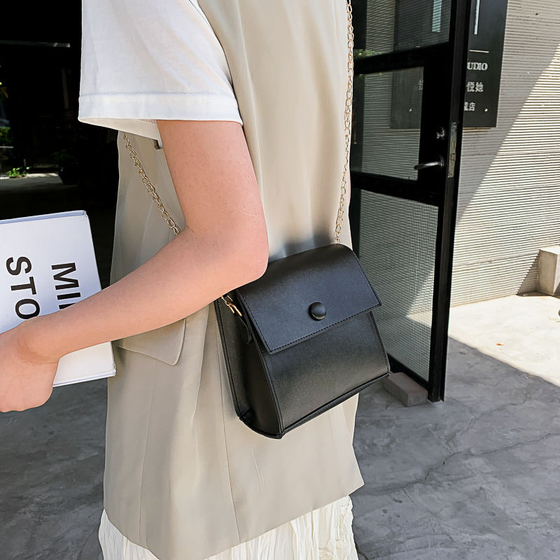 New small bag women's bag new 2019 texture fashion Mini messenger bag women's versatile ins one shoulder small square bag