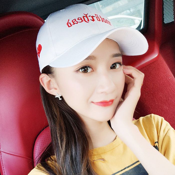 Hat female Korean version trend spring and summer sunscreen sun hat baseball cap male ins sunshade all-match dancing cap