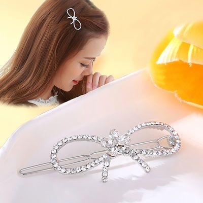 韩版镶钻发夹发卡成人顶夹短发夹头饰大人小孩刘海夹边夹碎发夹子