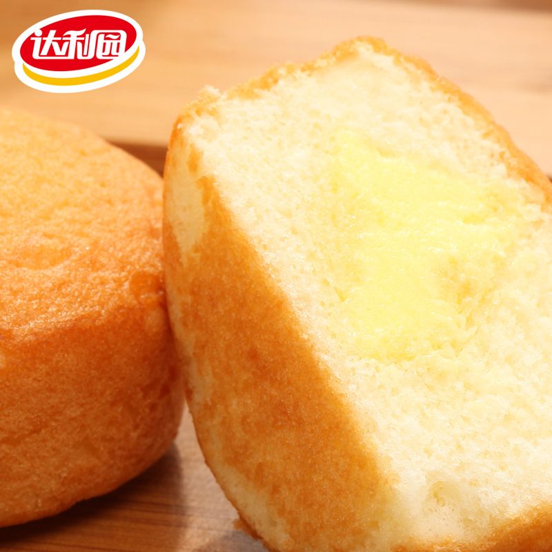 【达利园-蛋黄派/草莓派1500g】蛋糕点心早餐营养糕点 1000g