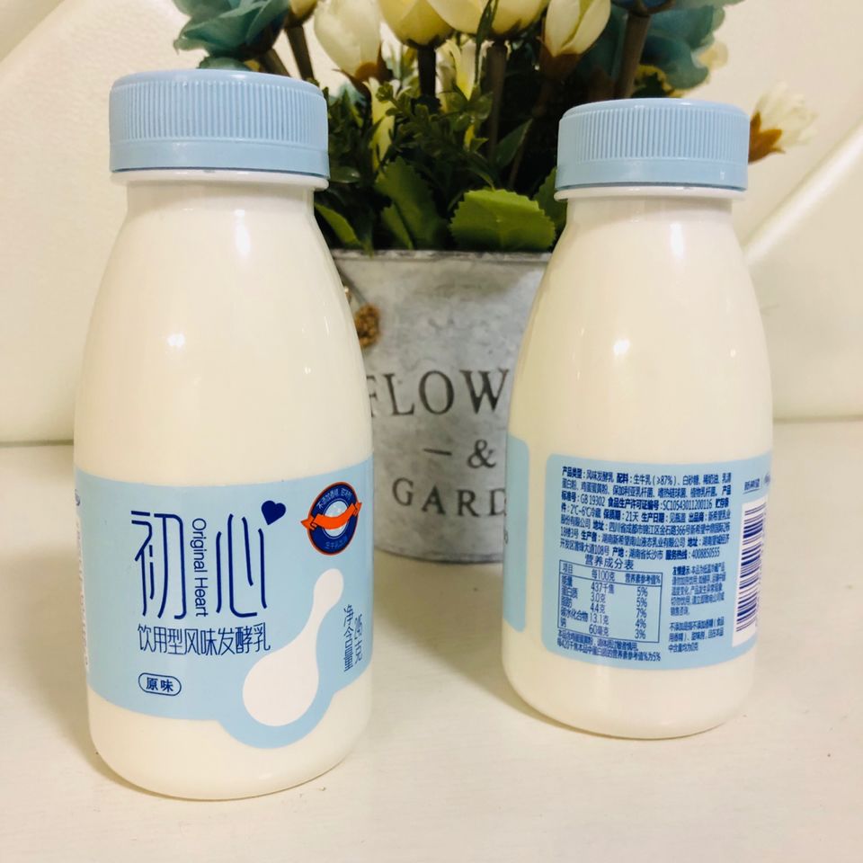 新希望南山初心原味酸奶风味酸奶6/8/12瓶装新日期冷藏包邮