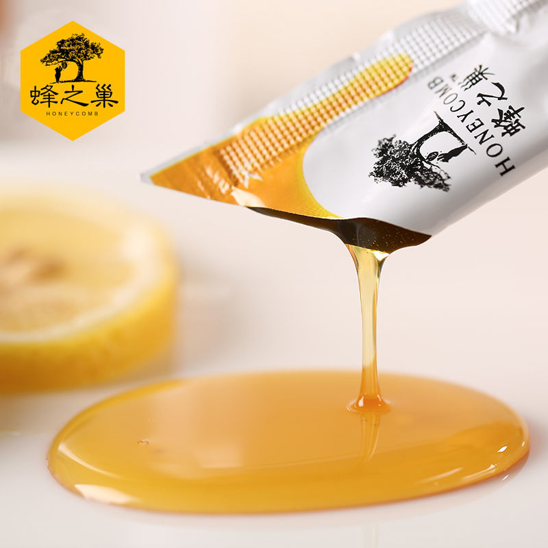 75736-蜂之巢蜂蜜小包装袋装便携礼盒装独立条蜂蜜纯装天然农家自产蜂蜜-详情图