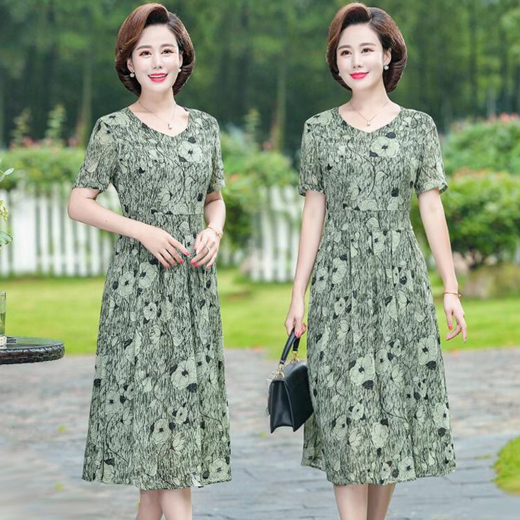 long green summer dress