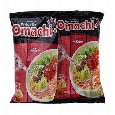 越南正品整箱 mi omachi bo ham 方便面红烧牛肉味马铃薯泡面【2月6日发完】