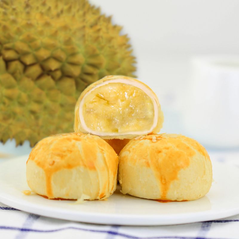 【超值18枚】猫山王榴莲酥雪媚娘榴莲饼糕点零食早餐食品点心4枚