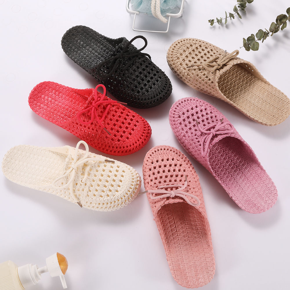 New style beach casual sandals women's hollow hole shoes home indoor and outdoor drag lazy fashion student drag