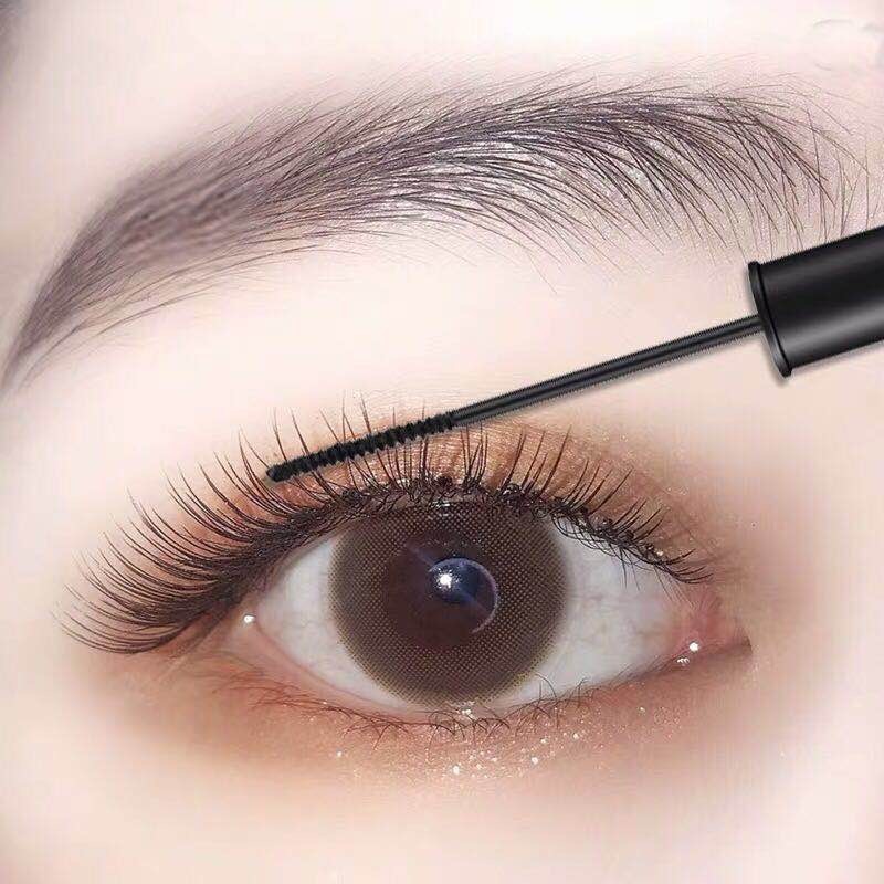 [goddess] ins super fire brush head mascara waterproof, long and non staining, student anti sweat suit.