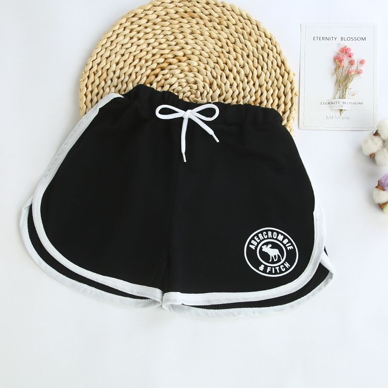 Children's shorts men's and girls' pants summer new thin breathable cotton hemp children's three point beach shorts