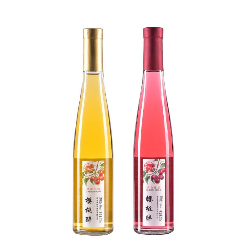 果酒 樱桃酒低度甜酒 女士水果酒375m樱桃醉鸡尾酒平度特色产品