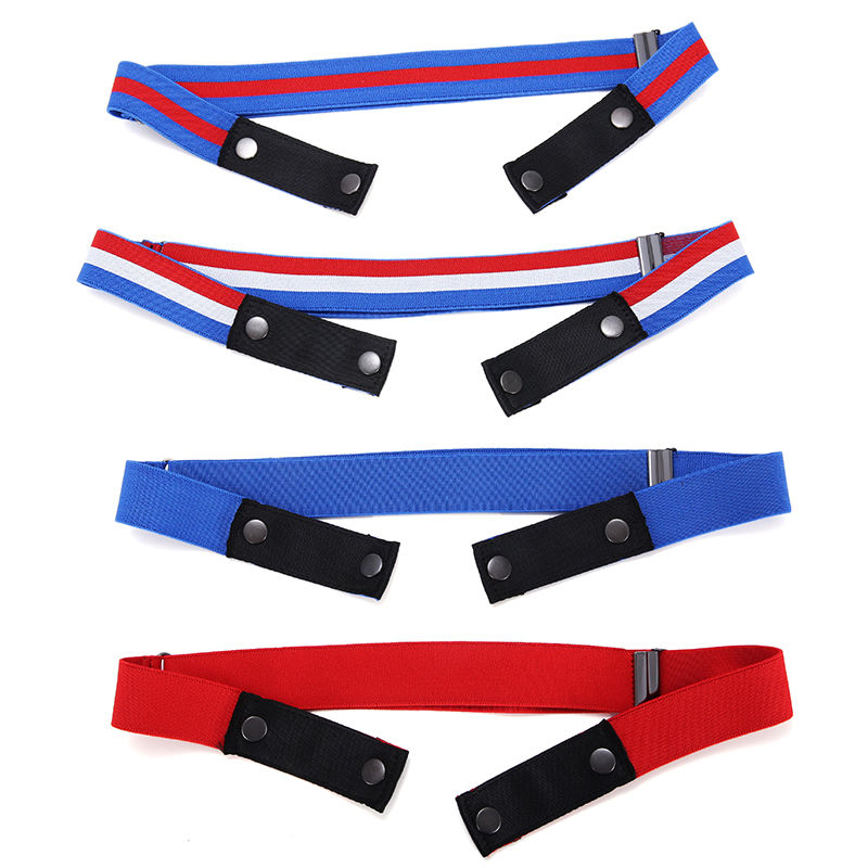 Korean version adjustable elastic thin lazy belt for men and women narrow jeans all-match belt invisible belt