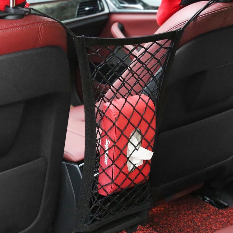 Car seat storage net pocket storage box car multifunctional storage bag seat back hanging bag car supplies