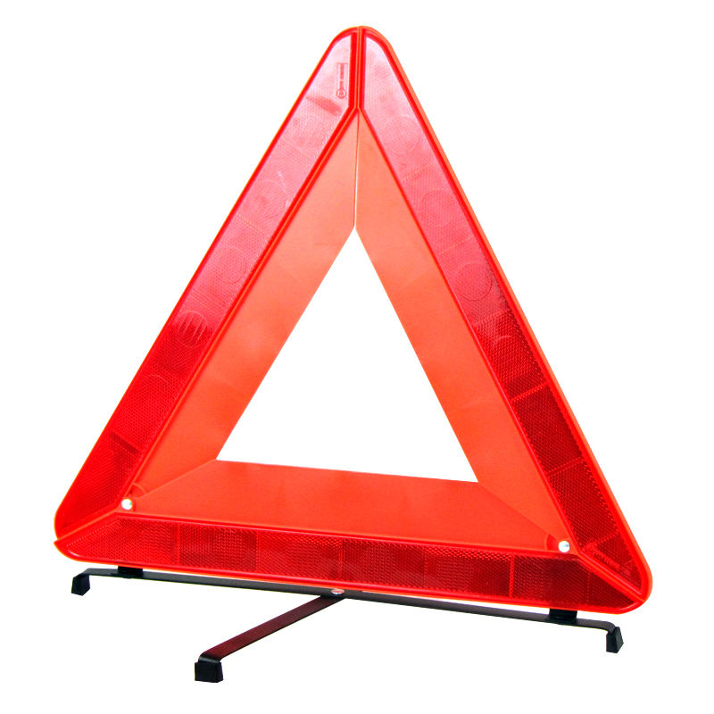 国标 反光型汽车用警示三角牌 停车安全三角警示牌故障三脚架标志