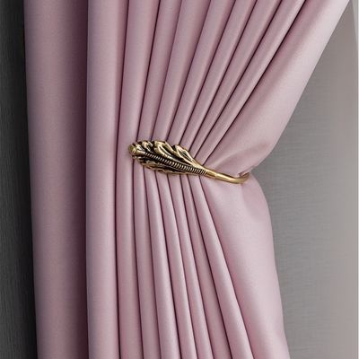 窗帘成品简约现代全遮光卧室客厅大气北欧ins风格尼丝纺加厚布帘