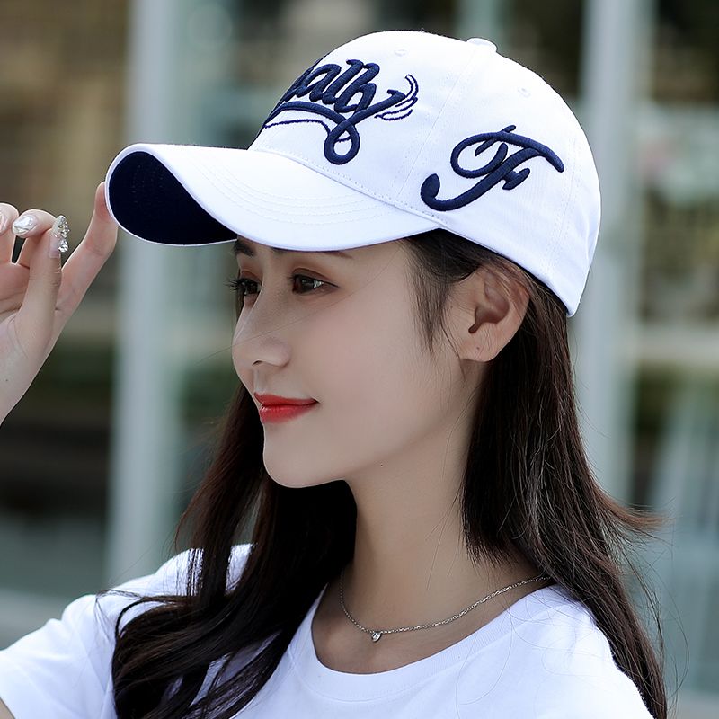 帽子女韩版学生棒球帽春夏季潮防晒刺绣鸭舌帽男秋休闲百搭遮阳帽