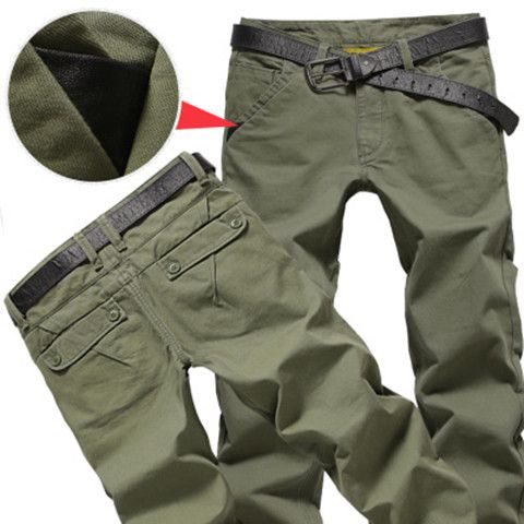 Overalls men's autumn and winter new loose straight tube Multi Pocket outdoor casual military camouflage wear resistant work pants fashion