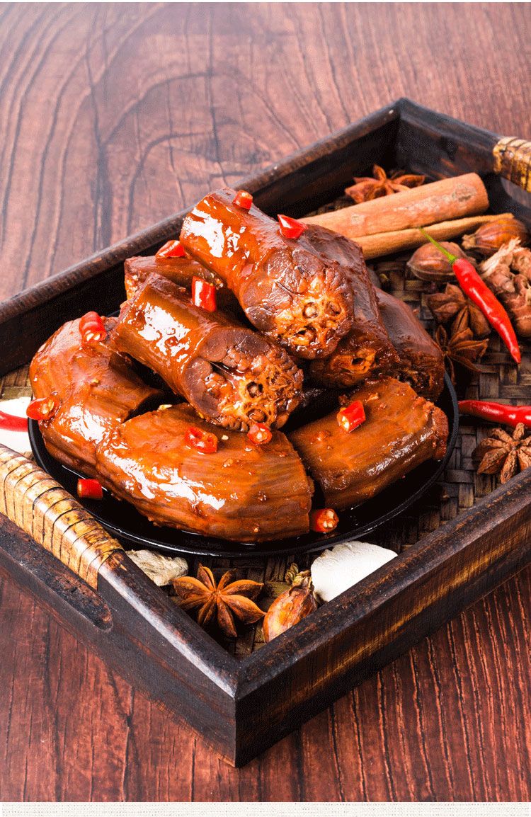 鸭脖子卤味特产麻辣鸭脖零食真空独立包装装散装4包