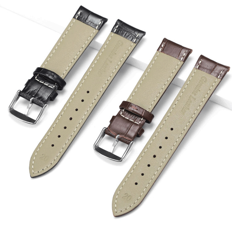 卡西欧表带真皮手表带bem501506307302517男士女士牛皮表带