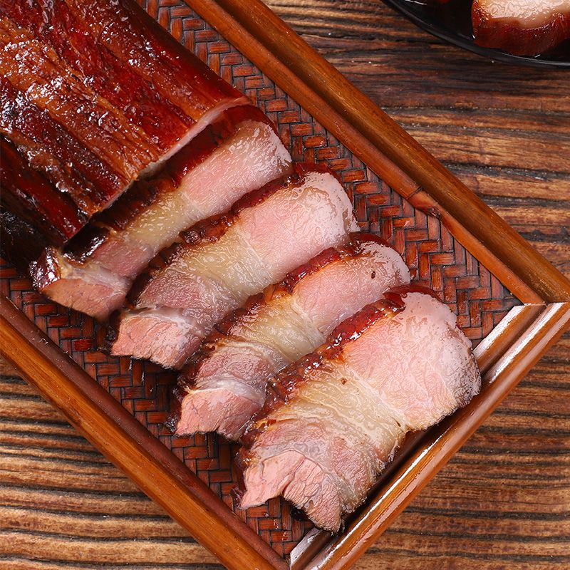 品腊坊500g腊肉纯瘦肉湖南特产后腿纯瘦肉腊肉湘西腊肉烟熏腊肉