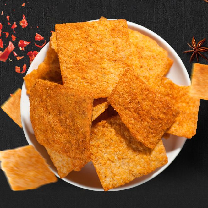 二阳锅巴手工零食老襄阳特产网红膨化食品休闲小吃批发麻辣5袋装