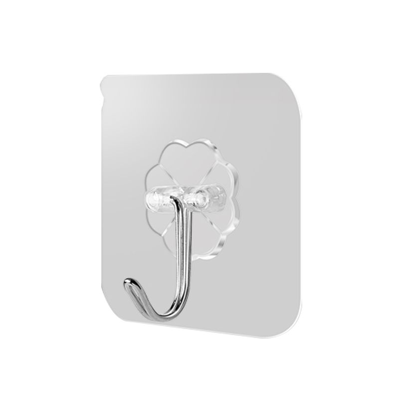 无痕透明挂钩贴钩强力粘钩壁挂式粘胶墙钩家用单个瓷砖免打孔自粘