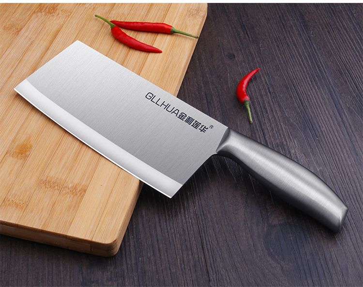 德国工艺锋利持久家用菜刀不锈钢切片刀切菜刀肉刀厨师刀厨房刀具