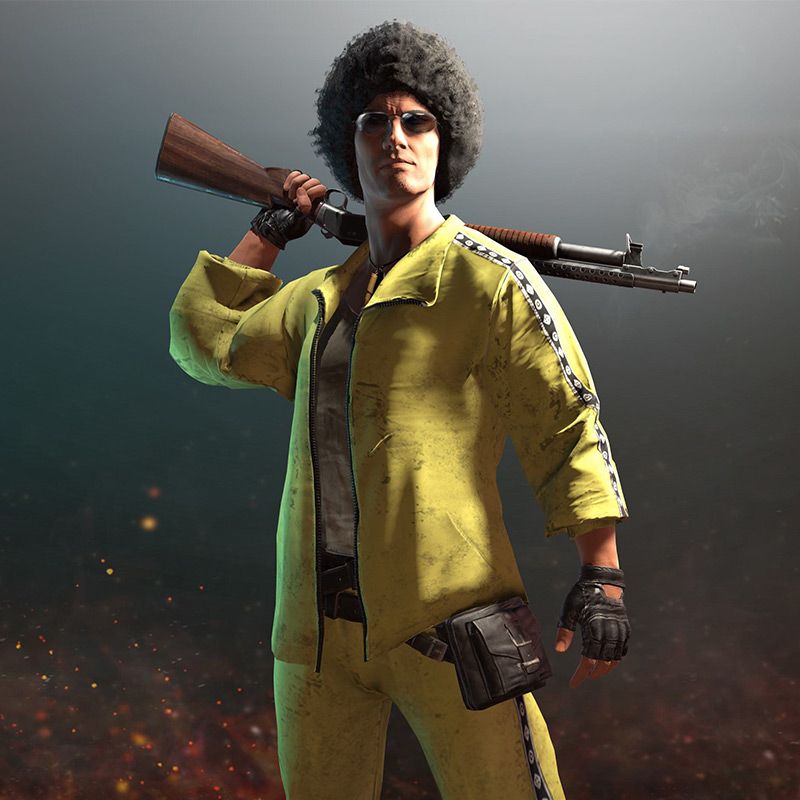 绝地求生和平精英刺激战场cos小黄衣吃鸡套装儿童学生运动表演服