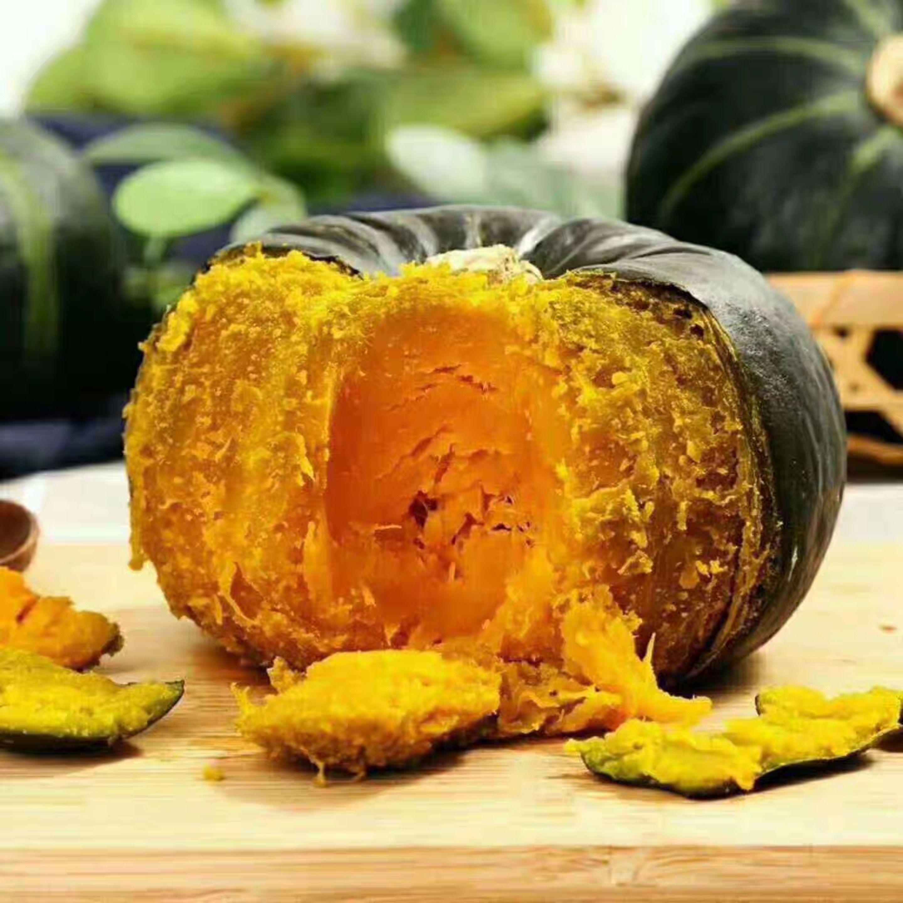 真贝贝南瓜135斤正品孕妇宝宝营养小孩辅食板栗味小南瓜粉糯甜