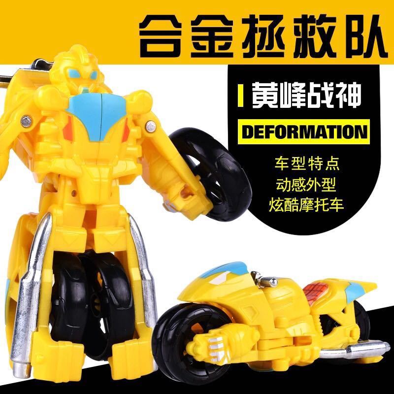 [ซื้อ 1 เปลี่ยน 2] Transformers Toy Optimus Bumblebee ไดโนเสาร์รถเด็กหุ่นยนต์ของเล่นเด็ก