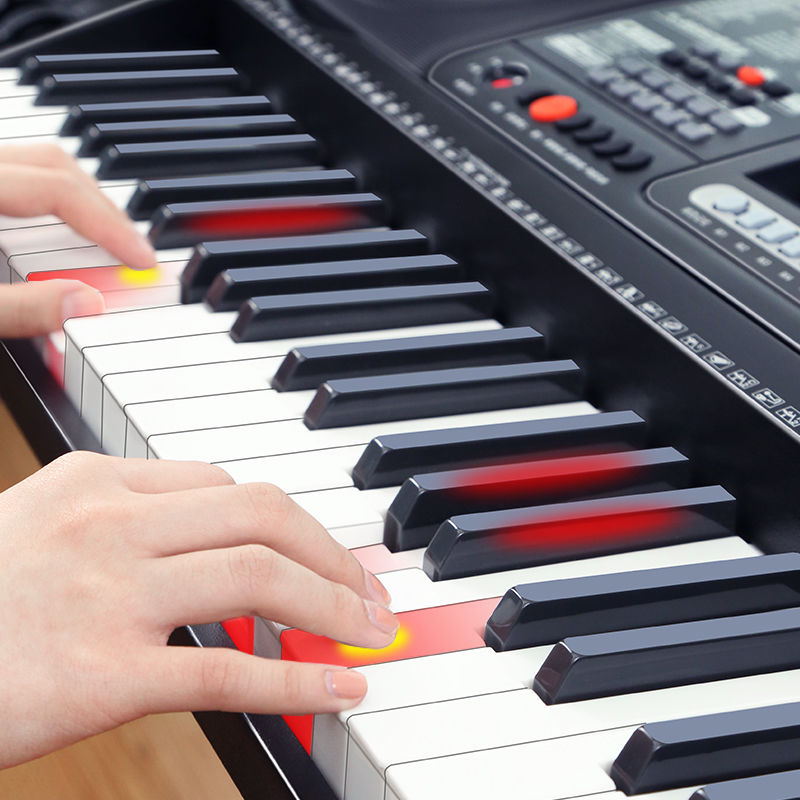 美科MK-8690电子琴61力度键成人儿童初学入门幼师多功能专业88