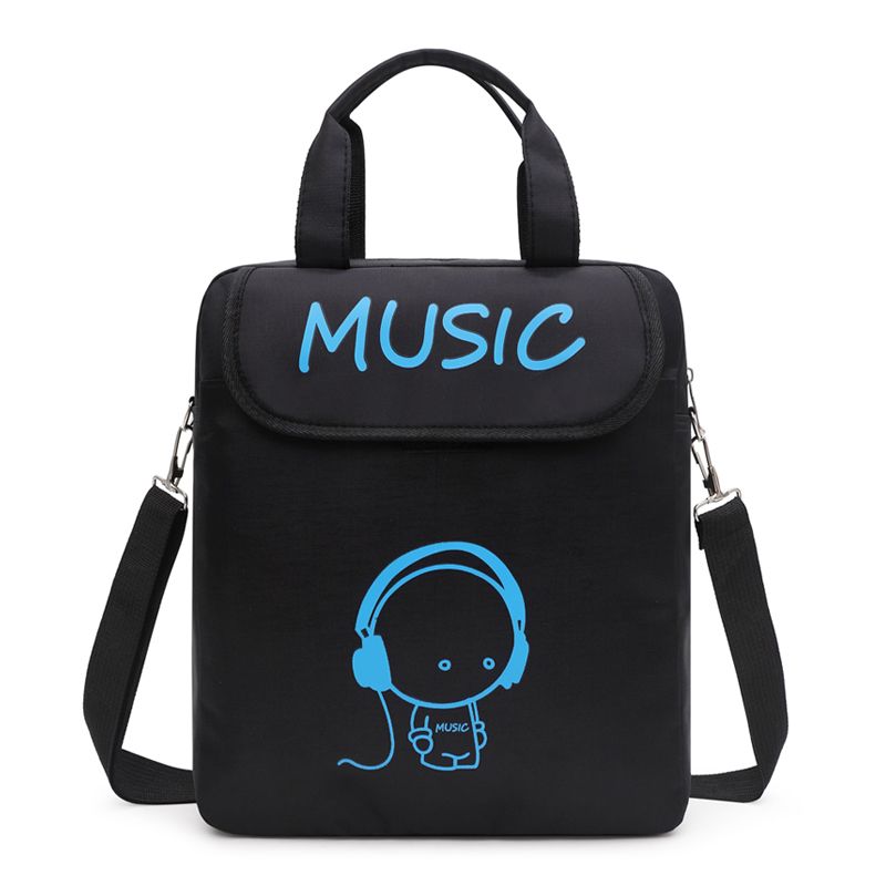 Handbag schoolbag for primary and middle school students, men's and women's Canvas Backpack homework, art bag, children's tutorial schoolbag tide