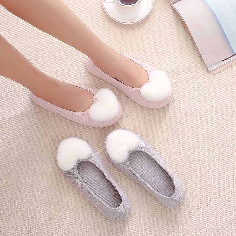 Confinement shoes summer thin section postpartum soft bottom pregnant women slippers spring and autumn indoor bag with pure cotton breathable non-slip maternity shoes