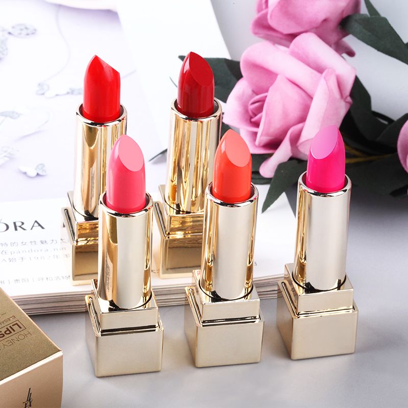 【超值5支装送手拎袋】澳雅婷蜜恋口红不掉色不沾杯3.8g保湿唇膏